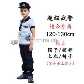 halloween children kids police costume