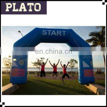 racing run inflatable arch for outdoor activities