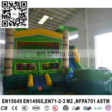 Gaint inflatable bouncer for kids, inflatable jumping castle with slide for sale