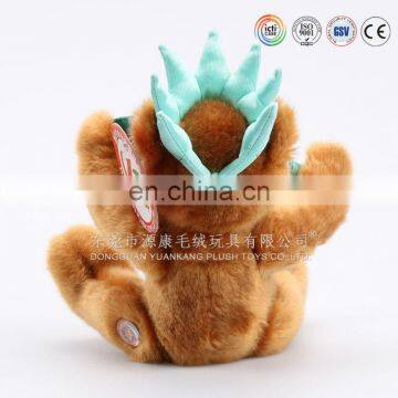 Custom Soft Plush Toy Bear With Crown photo-3