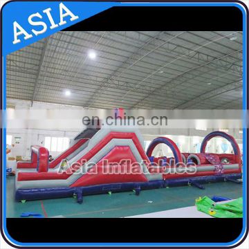 New Sport Games Giant Inflatable Obstacle Mad House, Inflatable Obstacle Running Race For Adults