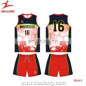 Healong Factory Biggest Factory Brazil Volleyball Jersey