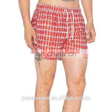 Recycled polyester fabric board shorts men 2016