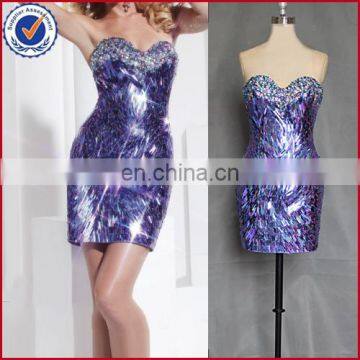 short special occasions prom dress 2014