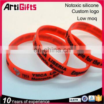 Wrist Band Maker Free Sample Fancy Custom Silicone Wrist Band photo-5
