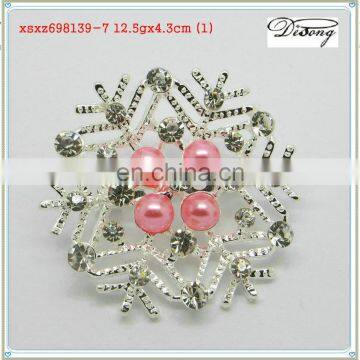 XSXZ698139 wholesale mini colorful rhinestone brooch for decoration, lots of rhinestone brooches