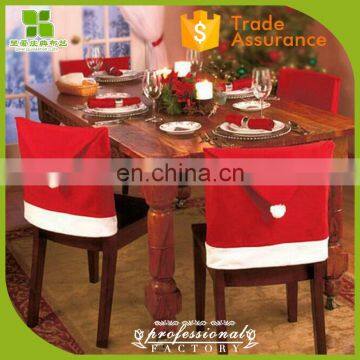 New design christmas santa chair cover chair cover made in china