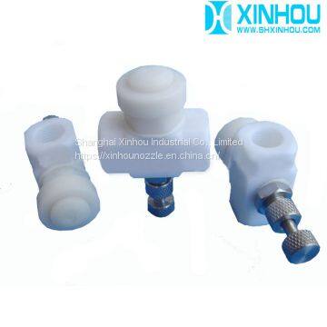 Plastic Air Atomizing Misting Water Spray Nozzle