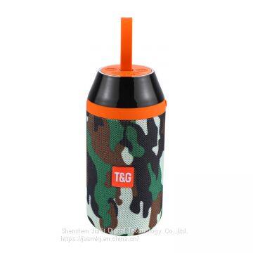 Factory Wholesale TG104 Bluetooth Speaker Hot Style New Portable Portable High - Power Double - Horn Fabric photo-4