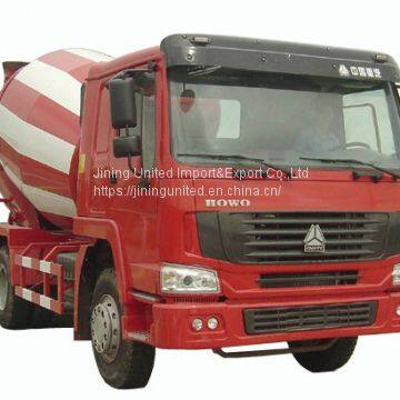 howo(sinotruck)6m3 concrete mixer truck ZZ1257M3247W-2 cement truck