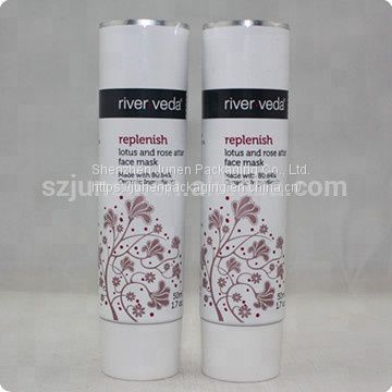 Collapsible Aluminum Facial Cream Packaging Tube