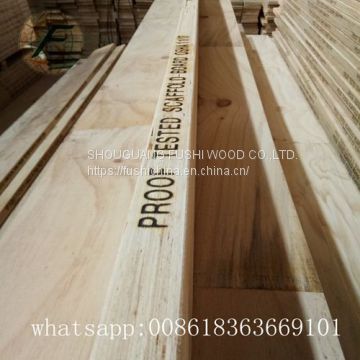 OSHA Pine LVL scaffolding plank/board with steel cap