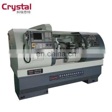 Horizontal and Automatic CJK6140B Cnc Lathe Machine With 4station Tool Holder photo-2