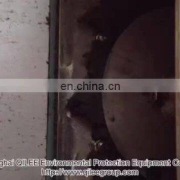 Screw press dewatering machine for sludge dewatering