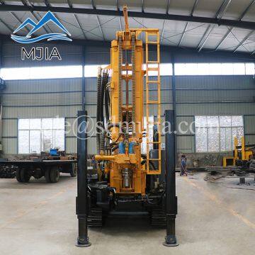 FY200 Crawler Percussive Rotating Rock Borehole Drilling Rig For Water Well 200 Meters photo-4