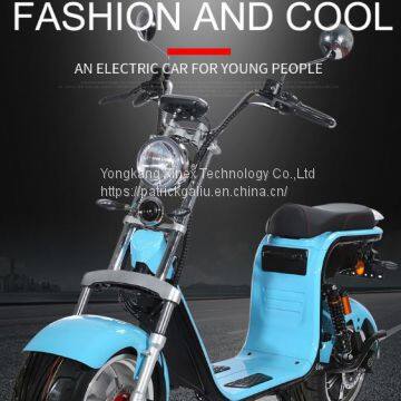 18 Inch Fat Tire Citycoco Harley Electric Scooter New Style photo-2