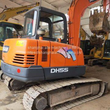 High Quality Doosan DH55 Mini Excavator Crawler Moving Type,Secondhand Doosan Mini Crawler/wheel Excavator With Hydraulic Engine photo-3