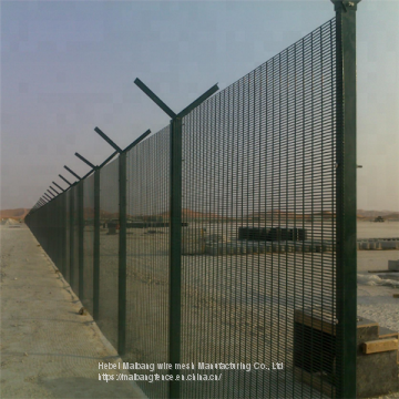 Hot Dipped Galvanized and Low Price 358Fence /358 Security Anti Climb Fence