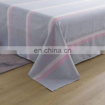 2020 Summer New Arrival Household Products Leaves Plaid Simple Style Aloe Cotton Bed Linen Comforter Bedding Set Cheap Price photo-3