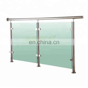 PEMCO New Promotion Stainless Steel Glass Balcony Railing Balustrade