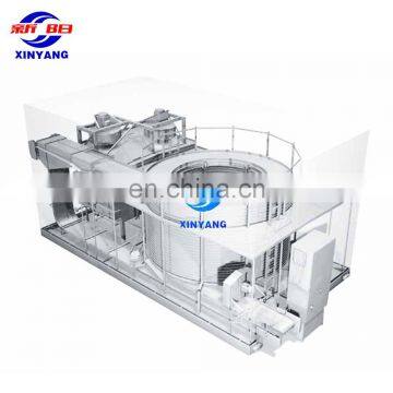 High capacity instant IQF freezer spiral freezer for freezing product