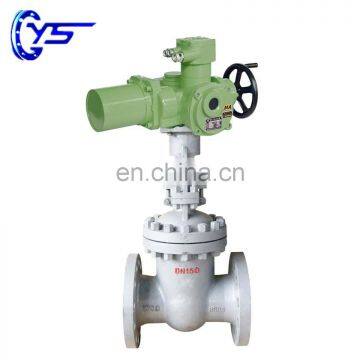 Motorized Used For Water Oil Gas Flange Connection Gate Valve WIth 220V 380 Electric Actuator