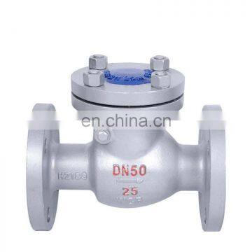 Petrochemical PN16 PN25 Carbon Steel Bonnet WCB Body Swing Check Valve