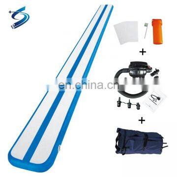 Portable Cheap Small Inflatable Yoga Fitness Airtrack Gymnastics Used Air Balance Beams Air Track Mat for Home photo-3