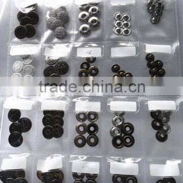 Metal Press Snap Button With Underparts