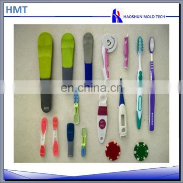 overmolding CNC machining injection moulding toothbrush rapid prototype