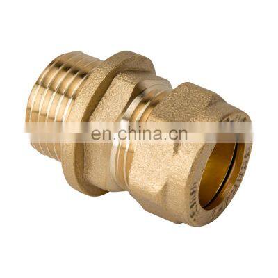 Metal copper brass male tube pipe hose connector