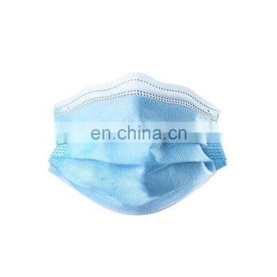 medical disposable blue breathable face mask