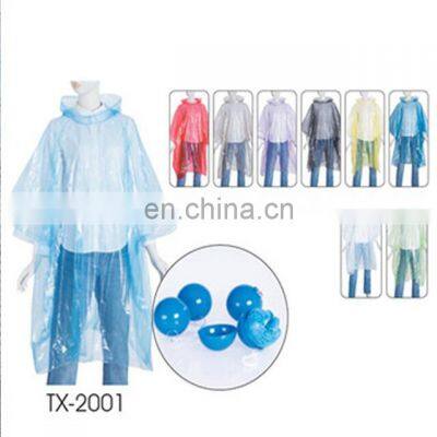 Disposable Clear Raincoat Outdoor Clothing Waterproof Transparent Raincoat photo-5