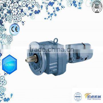 changzhou machinery RF87 helical gearbox R series speed reducer geared motor for conveyor