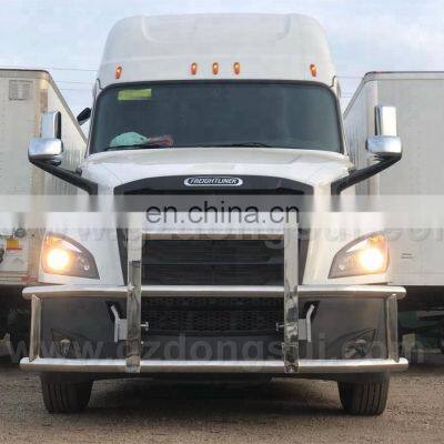 Новый Freightliner Cascadia 304 из нержавеющей стали оригинальная заводская комплектация (OEM) тяжелая защита от оленей в продаже