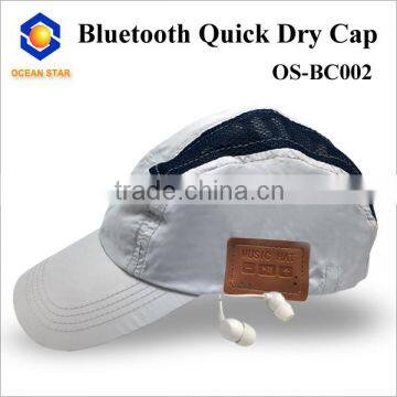 bluetooth sun hat with headphone Nylon cap