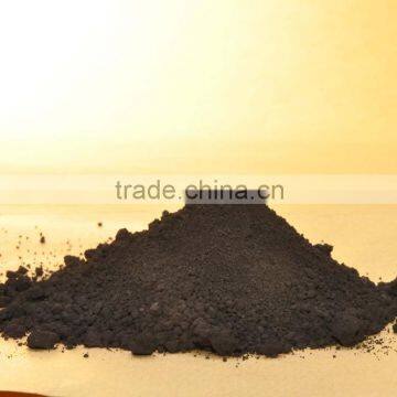 Anisotropic magnetic ferrite powder