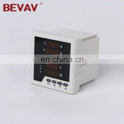 BEVAV A+Quality multi-functional panel meter three phase voltage and current meter