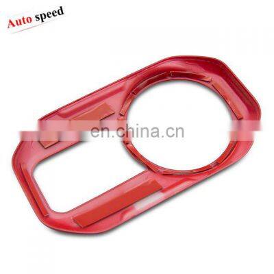Car Headlight Lamp Switch Button Decoration Cover Trim Stickers for Jeep Wrangler JL 2018+ photo-3