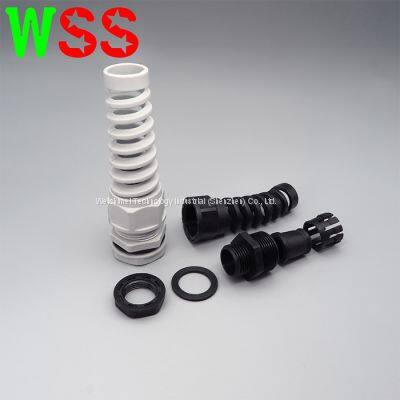 China Factory Plastic Strain Relief Cable Gland IP68 M12 M16 M20 M25 PG