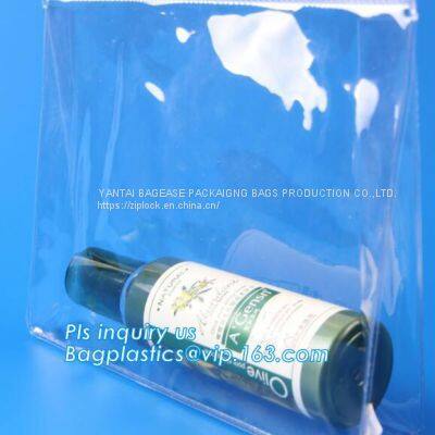 Organizer Zipper Bag Folder Office Stationery Bag, Zipper Stationery Envelope PP File Bag, Document File Bag photo-2