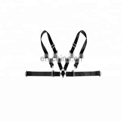 Quick release red racing harness safety belt car seat belt 2 inch 4 Point JBR4001