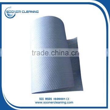 High quality CE certificated spunlace nonwoven blue industrial paper roll