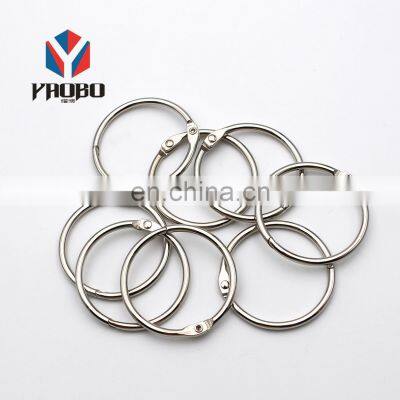 Fashion High Quality Metal Colored Book Rings photo-5