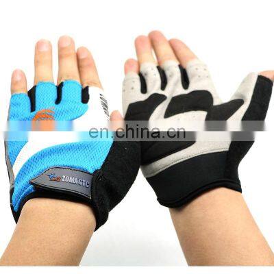 Breathable Half Finger Summer Shockproof Cycling Sports Safety Mountain Bike Bicycle Riding Gloves