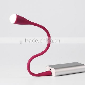 company business gift led usb light, LED USB light muti-color 0.5w DC 3V black bendable easy carrying