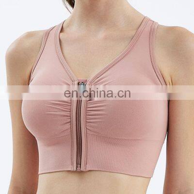 Drop shipping Women Fashion Simple Solid Color Push Up wireless bra soft women Seamless Sport Bra