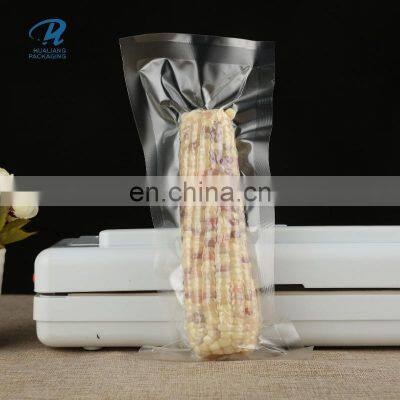 Custom food vacuum pouch compress packing bag food embossed vacuum plastic vacuum seale