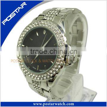 Purple Diamond Watch For Ladies