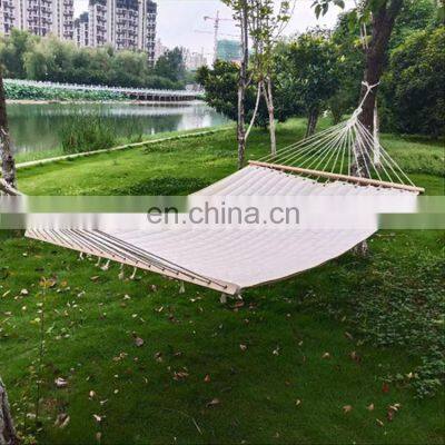 2021 Travel Cotton Adult Tree Hanging Garden Folding Swing Outdoor Camping Hammock